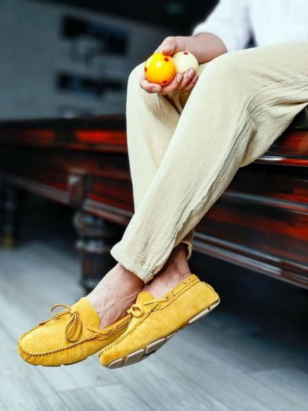 YELLOW SUEDE CLEVER YELLOW SUEDE - 41