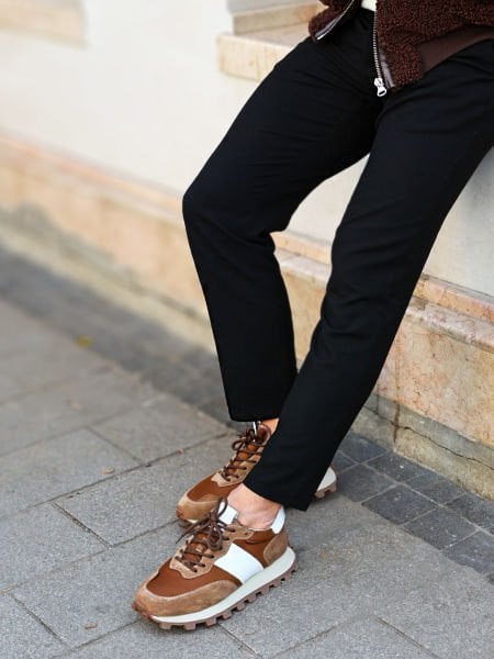 TABACO TIGER-LEDER-EVERYDAY-SNEAKERS