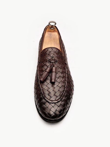 COFFEE KNIGHT ÖRGÜLÜ DERİ ERKEK KLASİK AYAKKABI