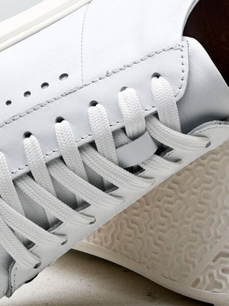 İBAY 2340 RAMSES WHITE MEN'S LEATHER DAILY SHOES WHITE BLACK - 43