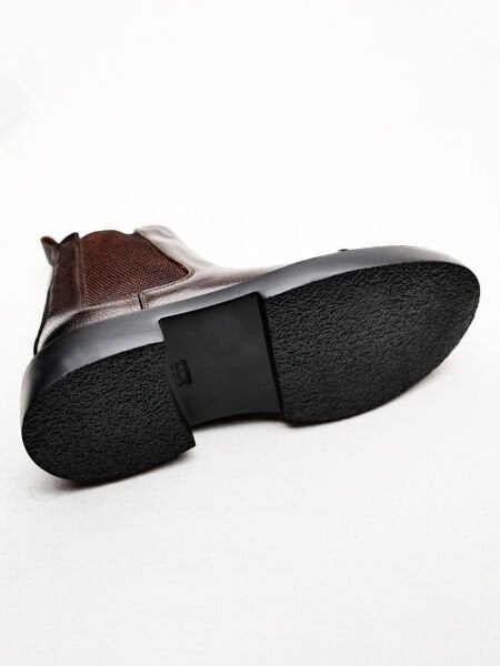 COFFEE MAJOR HAKİKİ DERİ BOT KAHVE FLOTER - 38