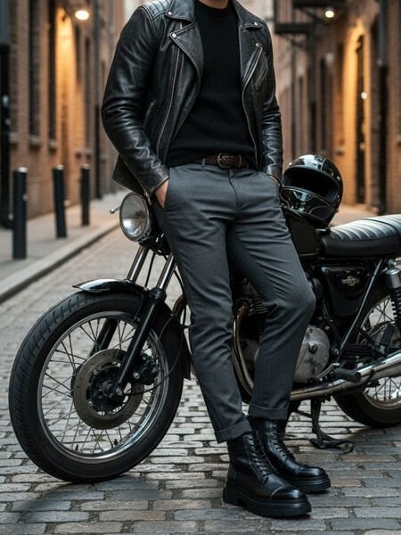 İBAY ELEGANT BLACK LEATHER DAILY SHOES