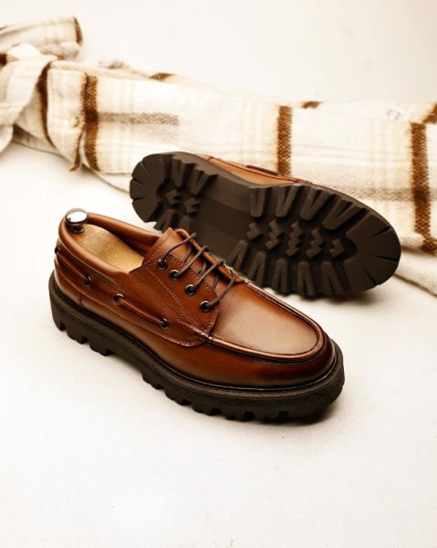 İBAY RAINER TABA THICK COAT MEN'S LEATHER DAILY SHOES