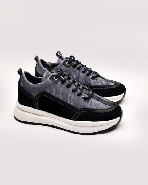 NAVY BLUE  SCARPA HAKİKİ DERİ ERKEK GÜNLÜK RAHAT SAĞLAM AYAKKABI LACİVERT - 46