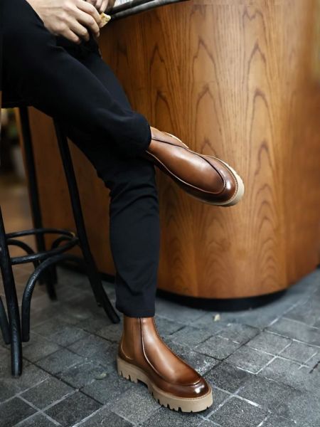 TABACO EFSANE HAKİKİ DERİ MODA BOT TABA - 40