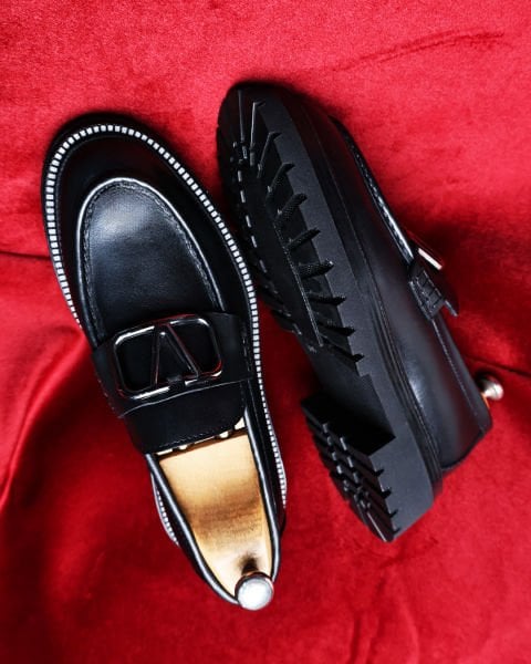 BLACK RALLY KALIN TABAN ERKEK DERİ TARZ AYAKKABI +5CM SİYAH ANTİK - 42