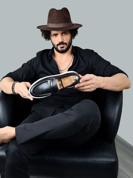 İBAY 416 NAPOLI BLACK MEN'S GENUINE LEATHER DAILY SHOES BLACK - 41