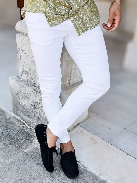 İBAY CLEVER BLACK SUEDE MEN'S LEATHER DAILY SHOES BLACK SUEDE - 43