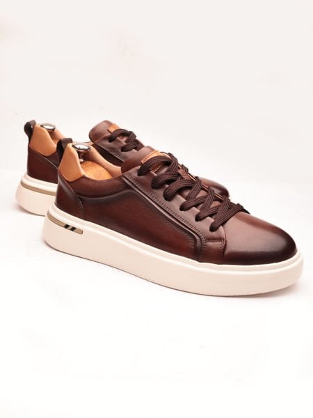COFEE CAPELLA ECHTLEDER BEQUEME FREIZEITSCHUHE BRAUNTON - 44