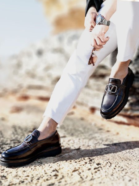 COFFEE CRUZE HAKİKİ DERİ ERKEK KLASİK AYAKKABI KAHVE AÇMA - 42