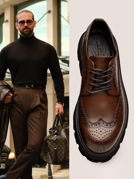 COFFEE ROLL HAKİKİ DERİ ERKEK GÜNLÜK AYAKKABI