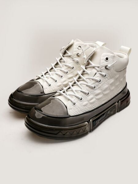 WHITE DELUX W HAKİKİ DERİ ERKEK BOT BEYAZ - 45