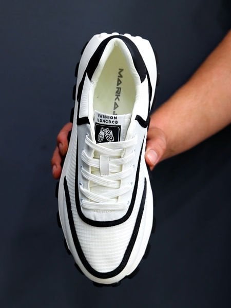 WHITE BLACK SAMBA  TARZ RAHAT HAFİF ERKEK AYAKKABI