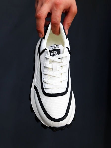 WHITE BLACK SAMBA  TARZ RAHAT HAFİF ERKEK AYAKKABI