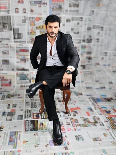 BLACK DAVIES  HAKİKİ DERİ BOT SİYAH - 38