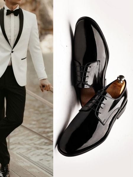 İBAY SHOOT Erkek Siyah Ruhan Hakiki Deri Klasik Ayakkabı SİYAH RUGAN - 37