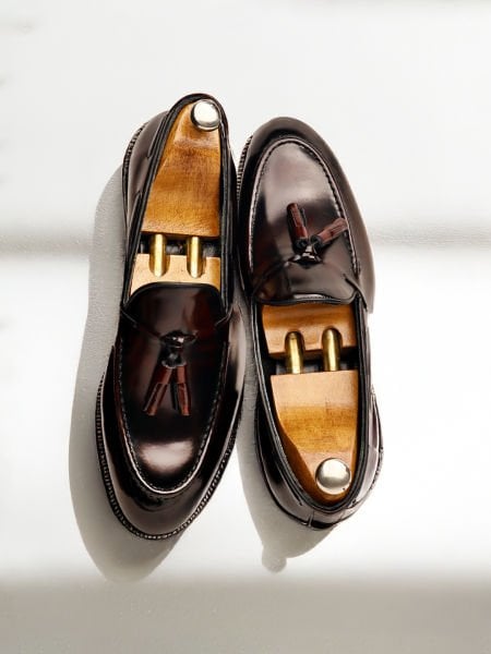 PATENT CLARED RED MORRIS BORDO AÇMA HAKİKİ DERİ ERKEK KLASİK AYAKKABI