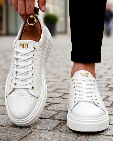 WHITE CITY WALK Hafif Rahat Tarz Erkek Ayakkabı BEYAZ FLOOTER - 46