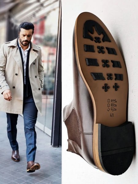 COFFEE TITIAN HAKİKİ DERİ BOT