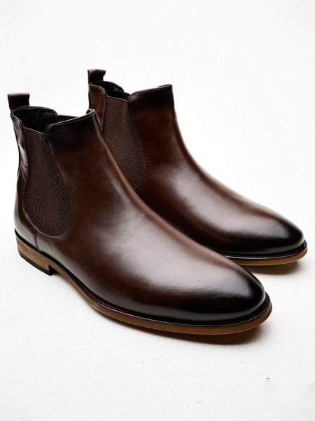 COFFEE TITIAN HAKİKİ DERİ BOT