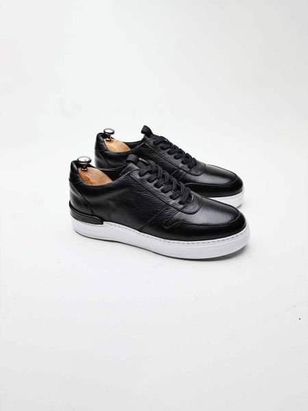 SCHWARZE VADUZ HERRENSCHUHE AUS LEDER