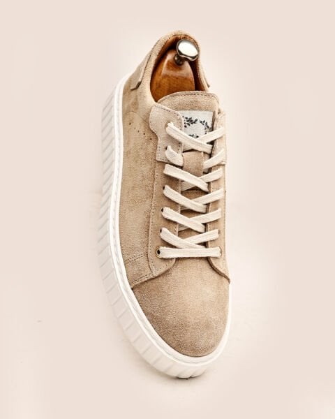 TOBACCO SUEDE PORTO HAKİKİ DERİ ERKEK GÜNLÜK AYAKKABI TABA SÜET - 46