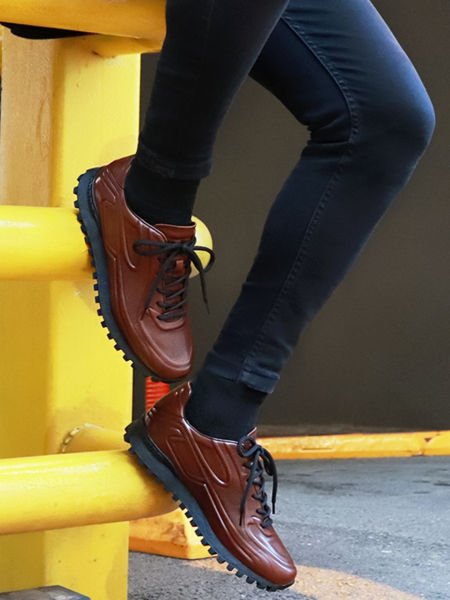 TABACO REBEL SEHR KOMFORTABLE QUALITÄTS-LEDER-TAGESSCHUHE FÜR HERREN