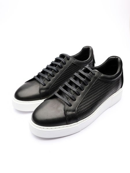 SCHWARZE RAFAEL SCHWARZE HERREN-TÄGLICHE SCHUHE SCHWARZ - 45