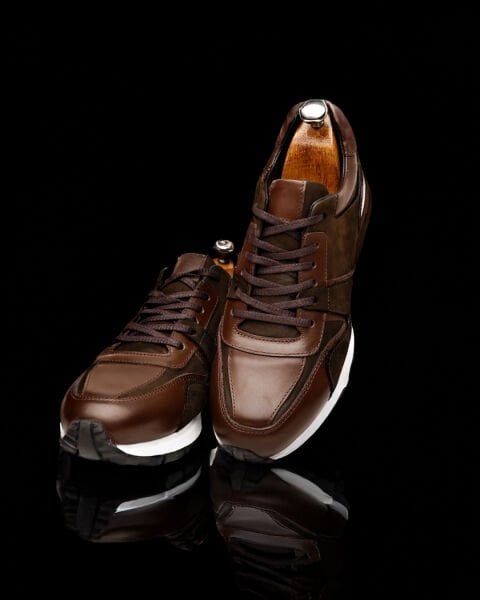 COFFEE GUARDIAN HAKİKİ DERİ ERKEK GÜNLÜK AYAKKABI KAHVE - 44