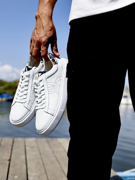 WHITE HAWAII RAHAT ERKEK DERİ GÜNLÜK TARZ AYAKKABI