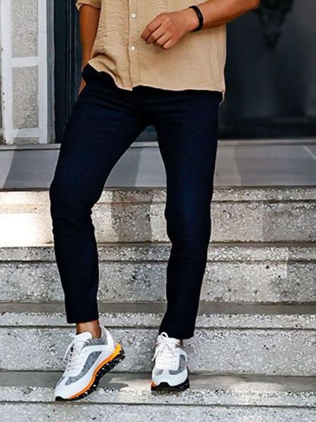 İBAY 4802 SALVADOR WHITE GRAY MEN'S STYLE SHOES WHITE GRAY - 40