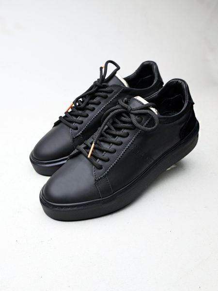 BLACK SUPER STYLE BLACK STYLE MEN'S SHOES BLACK - 42