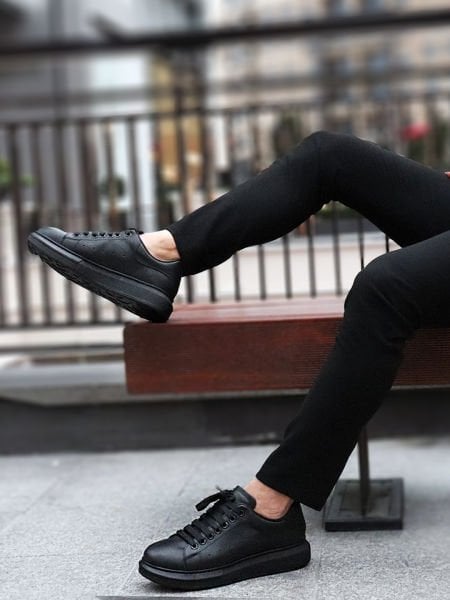 SCHWARZE SCHWARZE KARPALO-TÄGLICHE SCHUHE IM KOMFORTABLEN STIL