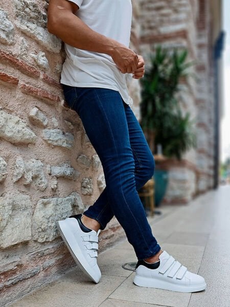 İBAY 8024 CLUB WHITE BLACK - 44