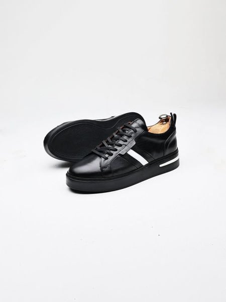 SCHWARZWEISS JAGER HERREN-LEDERSCHUHE SCHWARZWEISS - 44