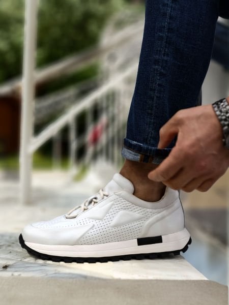 WHITE TOKYO GÜNLÜK DERİ TARZ AYAKKABI