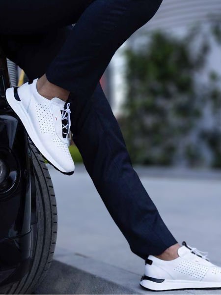 WHITE TAG-X TARZ ERKEK GÜNLÜK AYAKKABI