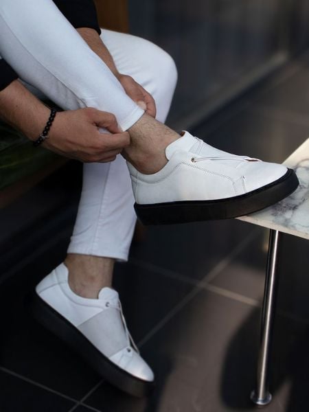 İBAY E3737 WAGNER WHITE BLACK - 41